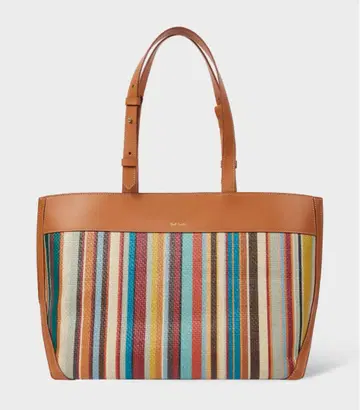 PaulSmith 폴 스미스/스트라이프 핸드백 미사용품