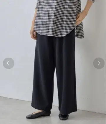 BEARDSLEY 비어즐리 허리 리브 부클레 종이상자 팬츠 블랙