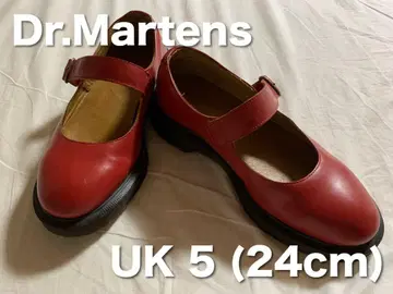 [할인 가능] Dr. Martens 닥터 마틴 빨간색 멜리 제인 UK5