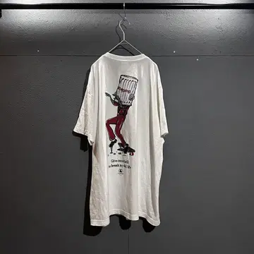 dustbox 티셔츠 XL 사이즈 더스트 박스 화이트 밴 티