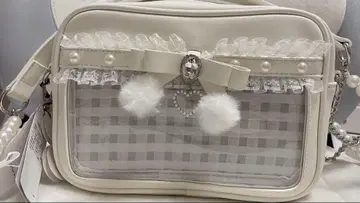 앙크루즈 이타백 숄더백 화이트