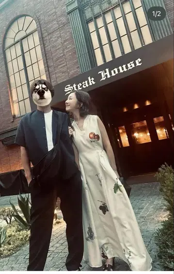 아메리빈티지 ELEANOR LINEN LIKE DRESS
