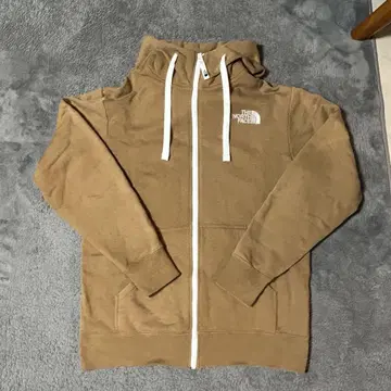 THE NORTH FACE 리어 뷰 풀 지퍼 후디 유틸리티 브라운