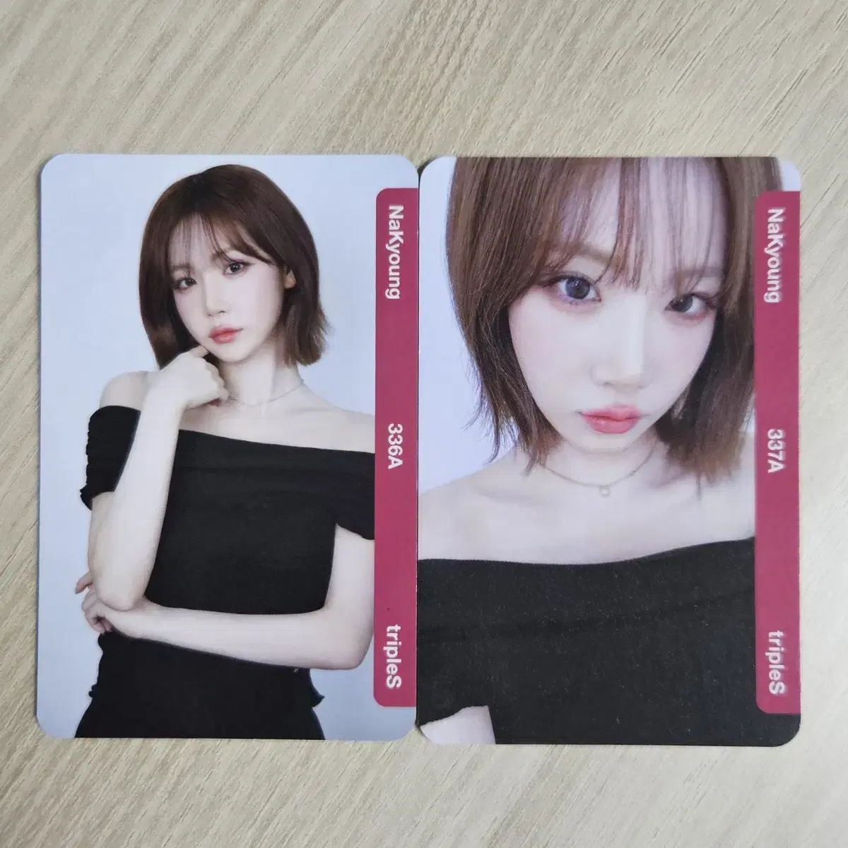 senaページ★+Stage3の2点 triples nakyung Concert Object Set #aa336,#aa337,#김나경
