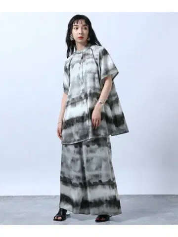 HARE 타이다이 그레이 셋업