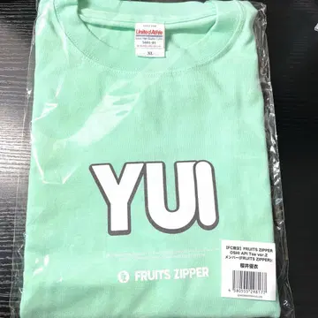 FRUITS ZIPPER OSHI API 티셔츠 ver.2 사쿠라이 유이