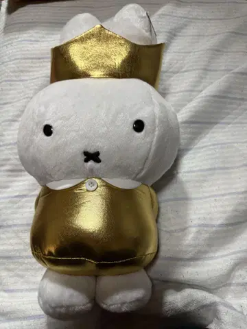미피 70주년 기념 골드 봉제 인형