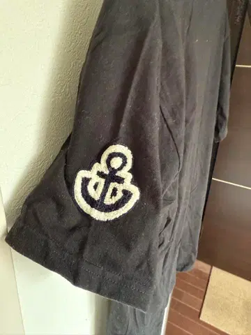 muta marin LET'S FISH 낚시 티셔츠 블랙