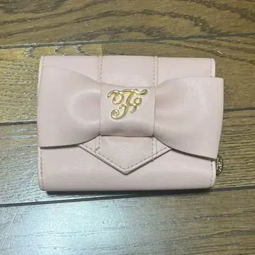 메종 드 플뢰르 Maison de FLEUR 벨트 리본 미니 지갑