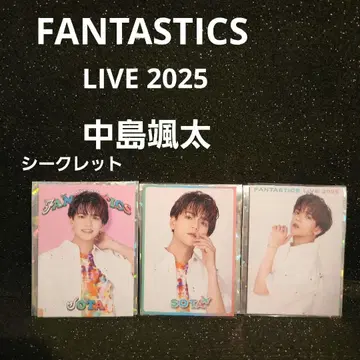 FANTASTICS 나카지마 소우타 LIVE 2025 포토 카드 시크릿