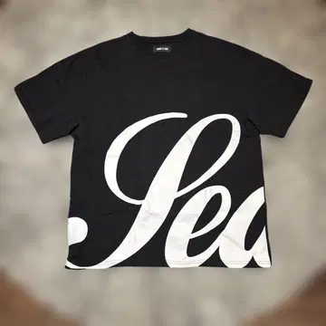 WDS (빅) S/S 티셔츠 / 블랙