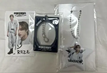 RIIZE 랜덤 토이 원빈 ID 포토 카드 홀더 스티커 세트
