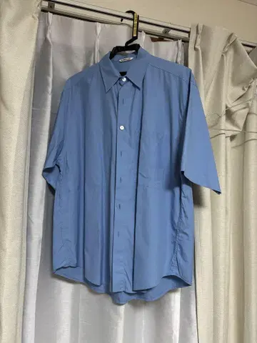 오라리 WASHED FINX TWILL BIG SHIRTS