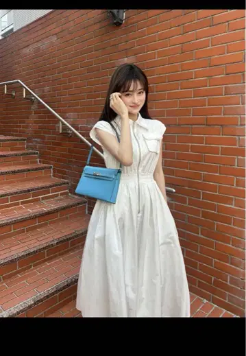 Bibiy. PEONY DRESS 화이트
