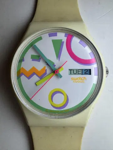 빈티지 스와치 "Tutti" 작동 확인 완료