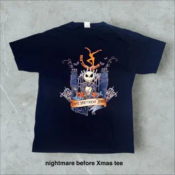 nightmare before Xmas 뮤직 티셔츠 밴딩 패러디