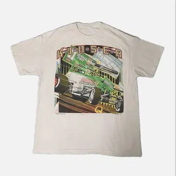 레이싱 00s 양면 QUAKER STATE K. KINSEER 티셔츠