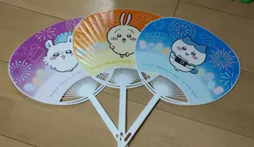 치이카와 (먼작귀) 쿠라스시 부채 모몽가 토끼 하치와레