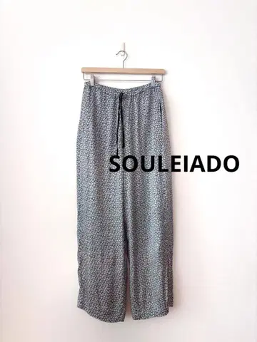 SOULEIADO 소레이아도 투모로우랜드 미니 꽃무늬 팬츠