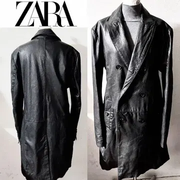 새상품에 가까운 새상품급 ZARA 자라 양가죽 램 가죽 자켓 체스터 코트