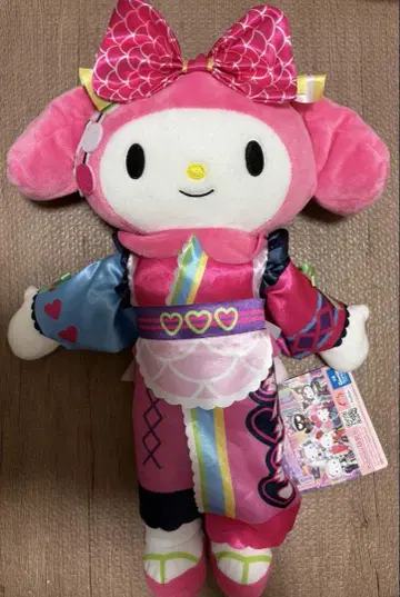 퓨로랜드 콜라보레이션 라이브 캐릭터 BIG 봉제 인형 마이멜로디