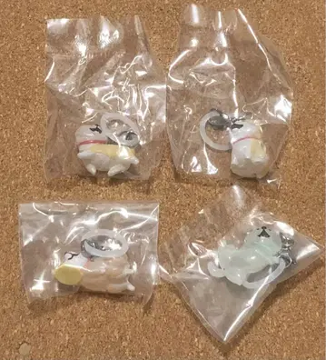 SHIBANBAN 시반반 메지루시 액세서리 가챠 4종 세트