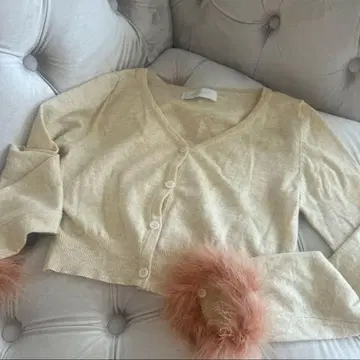 thevirgins 퍼가 달린 가디건