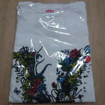 VIVA LA ROCK 비바라 락 사인 V 면 티셔츠 XL