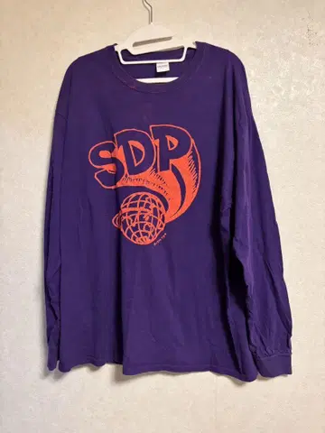 스차다라파 sdp 시미즈 후미타 오리지널 컬러 롱 티셔츠