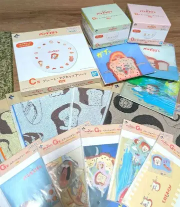 빵 도둑 제일복권 플레이트 수프 보울 스티커 엽서