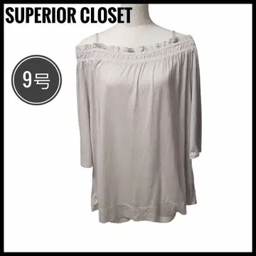 [택 포함] SUPERIOR CLOSET 오프 숄더 티셔츠 9호