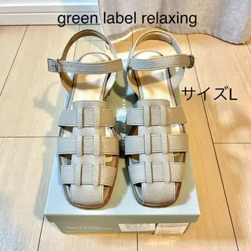green label relaxing 구르카 샌들 L 그린 라벨