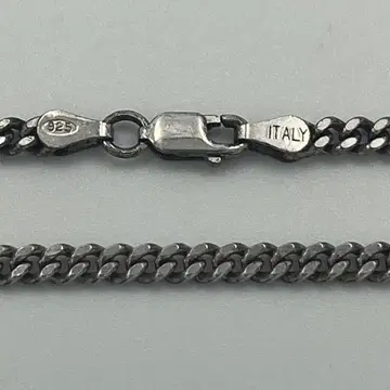 실버 925 키헤이 체인 목걸이 60cm ITALY Silver