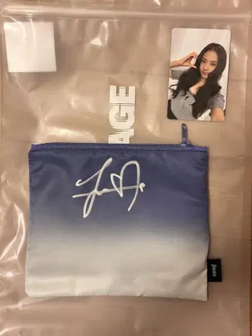 BLACKPINK 지수 친필 사인 포함 굿즈