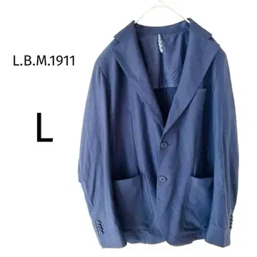 L.B.M.1911 테일러드 자켓 시어서커 봄/여름 네이비 L