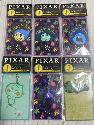 Happy 복권 PIXAR 해피 복권 픽사 러버 참 6개 세트