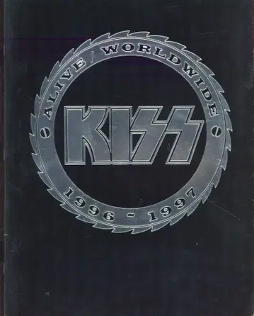 팜플렛 KISS KISS ALIVE WORLD WIDE 1996-1997