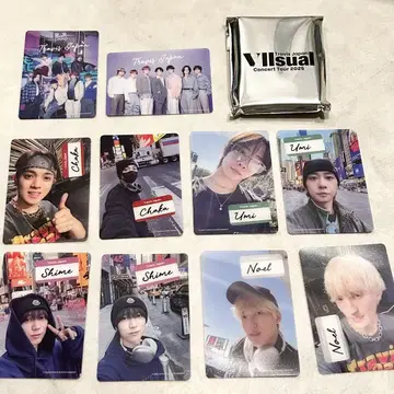 TravisJapan VIISUAL 트레이딩 카드 세트