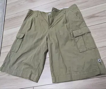 루미노아 카고 숏 팬츠 카키 38