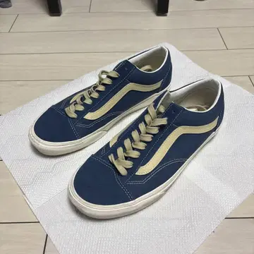 네이비/베이지 VANS 스니커즈