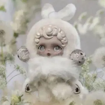 SKULLPANDA L'impressionnisme 봉제 인형 화이트