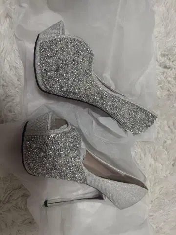 Jewels 쥬얼스 비쥬 하이힐 오픈토