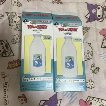 톰과 제리 제일복권 C상 밀크 피처 2개 세트