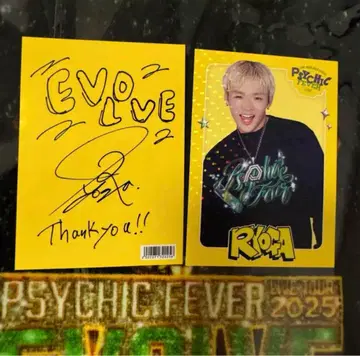 PSYCHIC FEVER EVOLVE 나카니시 마사 포토 카드 시쿠레