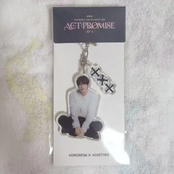 TXT 아크링 키링 아크릴 키링 수빈 서울 네이비