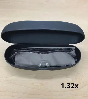 미사용 새상품 하즈키 루페 라지 1.32x 블랙 그레이