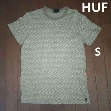 HUF 티셔츠 사이즈 S 그린 올 패턴