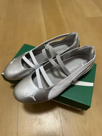 Puma 스피도 캣 실버 발레 슈즈