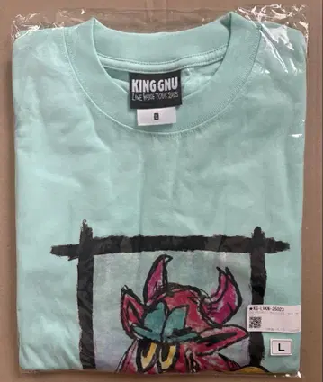 King Gnu 롱 T 라임 그린