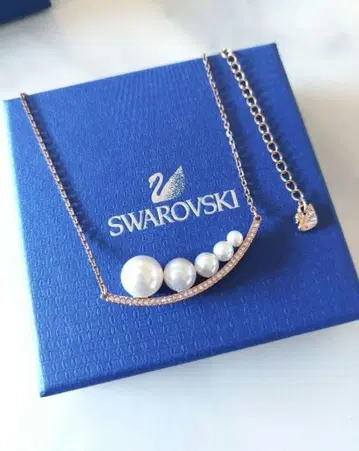 SWAROVSKI Fundamental 펄 목걸이 스와로브스키